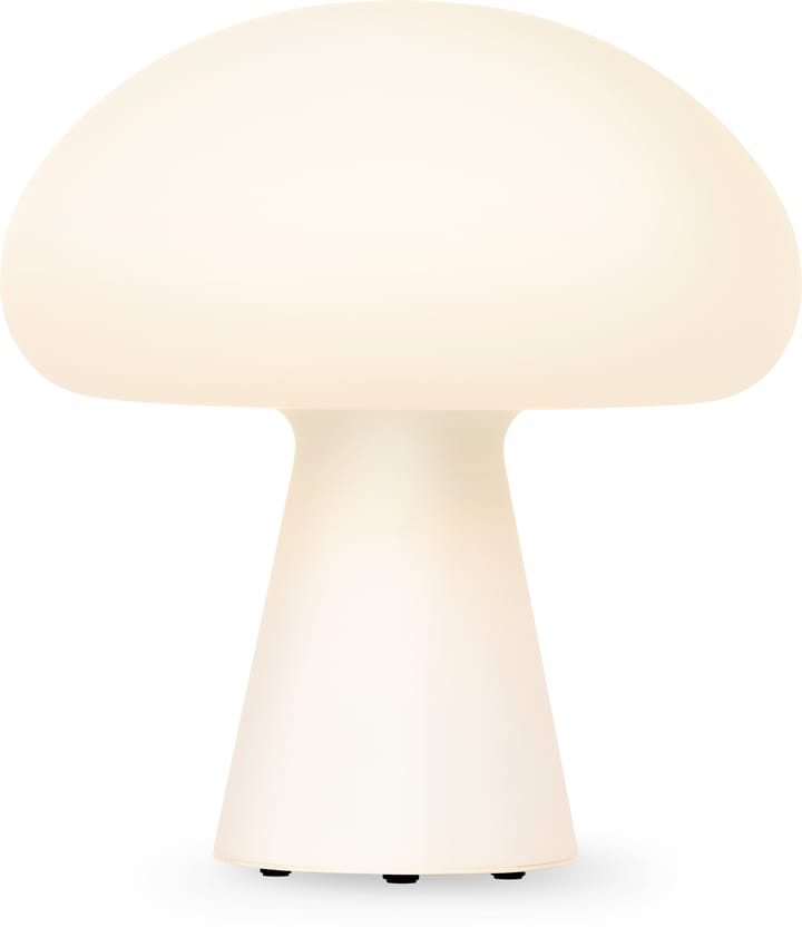 Lámpara de mesa Obello, vidrio pavonado GUBI