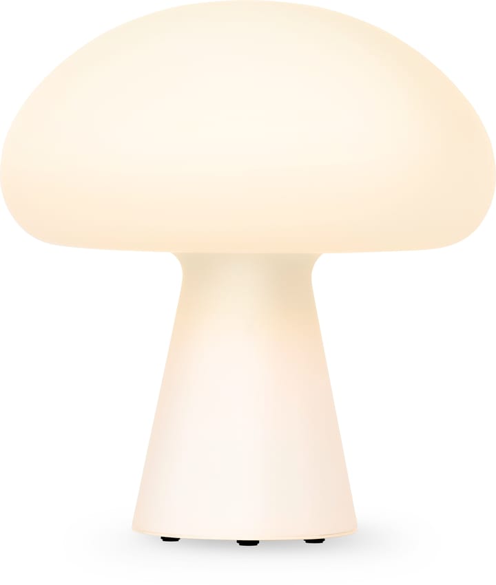 Lámpara de mesa Obello, vidrio pavonado GUBI