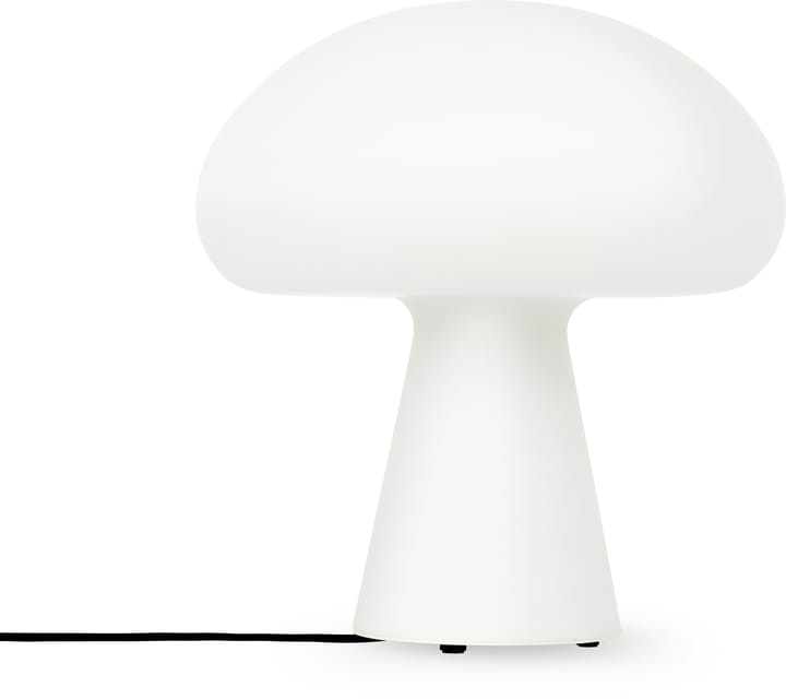 Lámpara de mesa Obello, vidrio pavonado GUBI