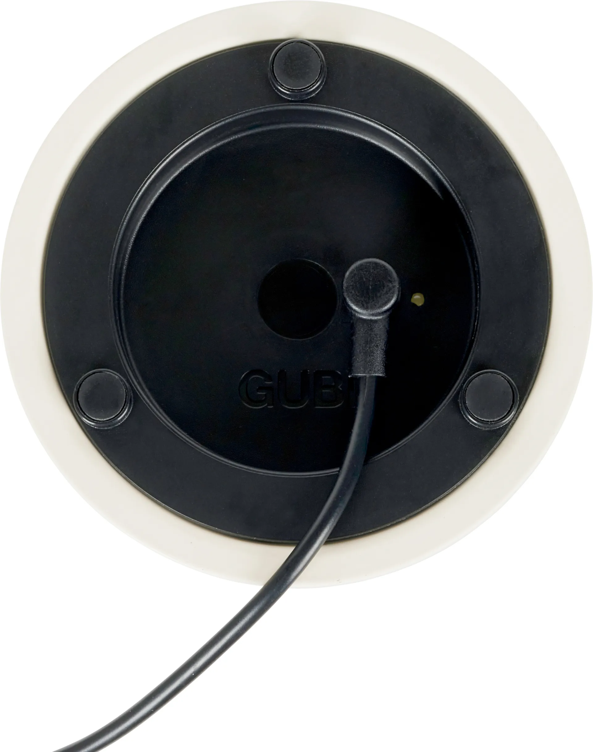 Lámpara de mesa Obello, vidrio pavonado GUBI