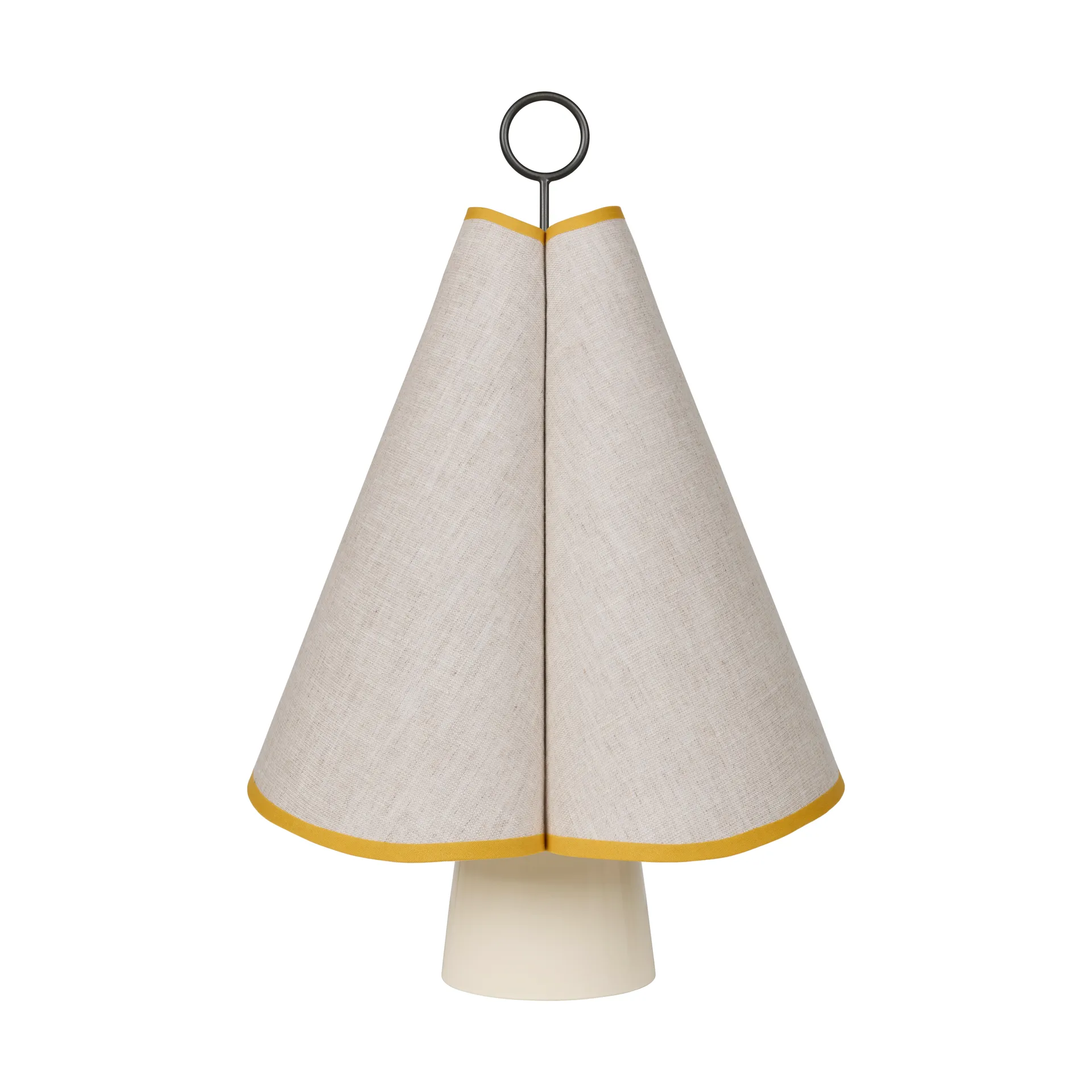 Lámpara de mesa portátil Hornbæk, Poppy yellow GUBI