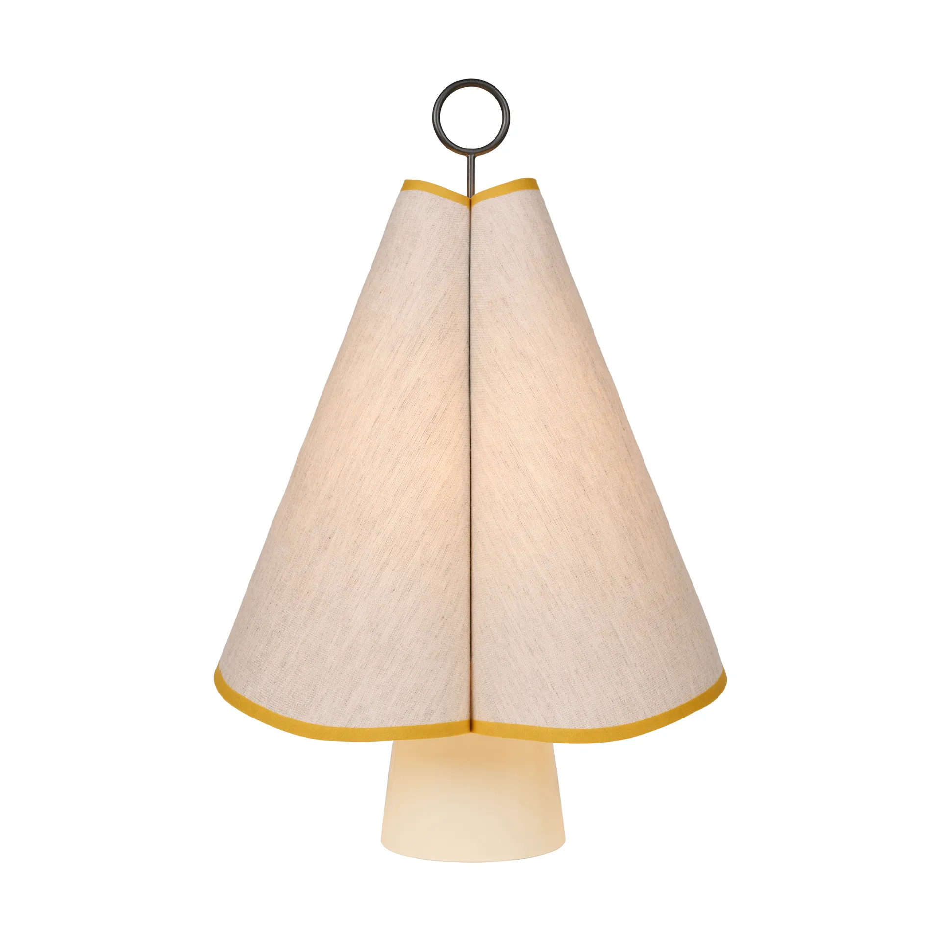 Lámpara de mesa portátil Hornbæk, Poppy yellow GUBI