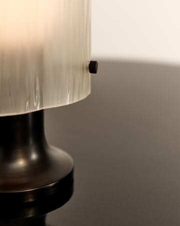 Lámpara de mesa Seine Portable Lamp - Antique brass-white - GUBI