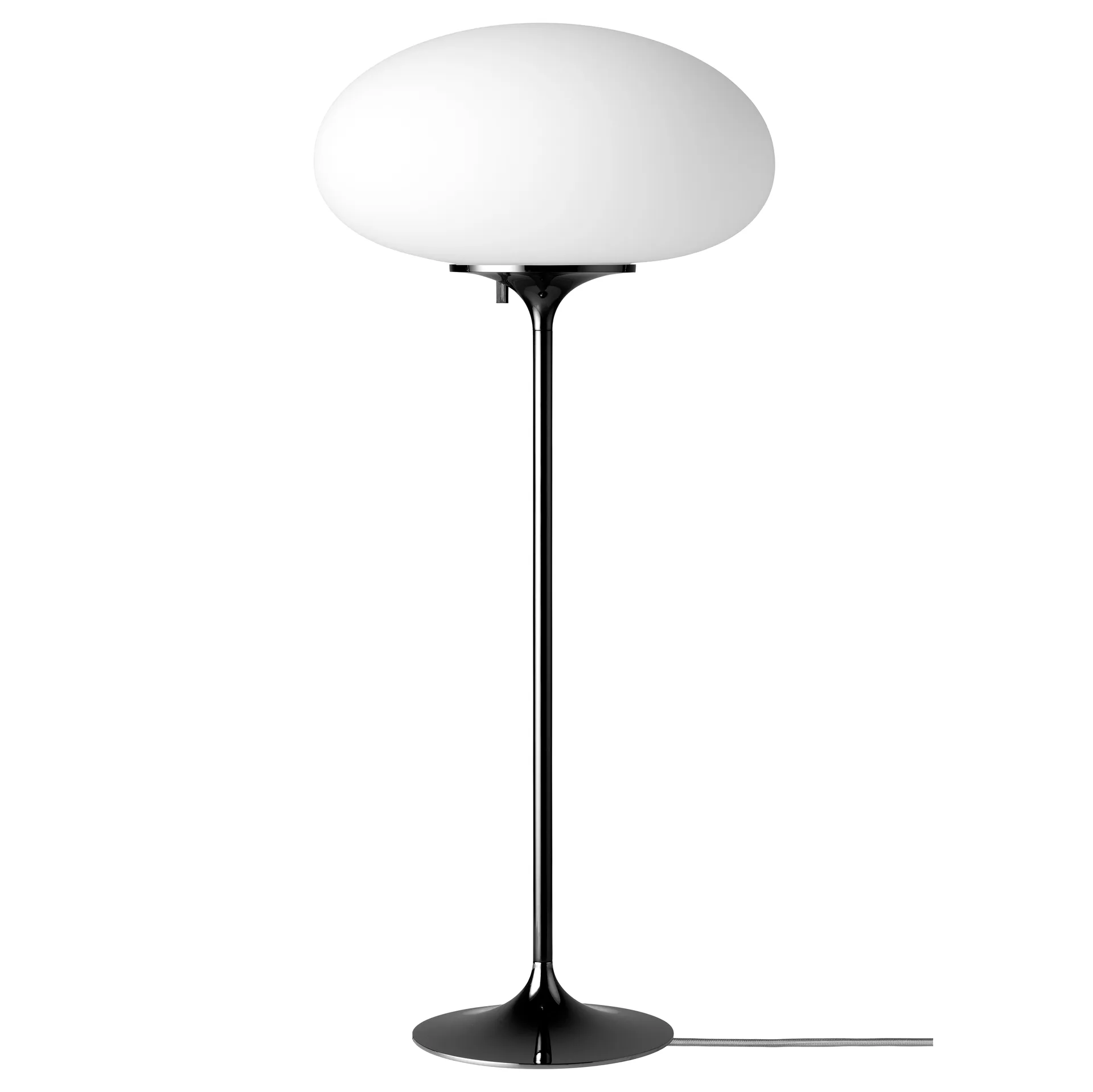 Lámpara de mesa Stemlite 70 cm, Black Chrome GUBI