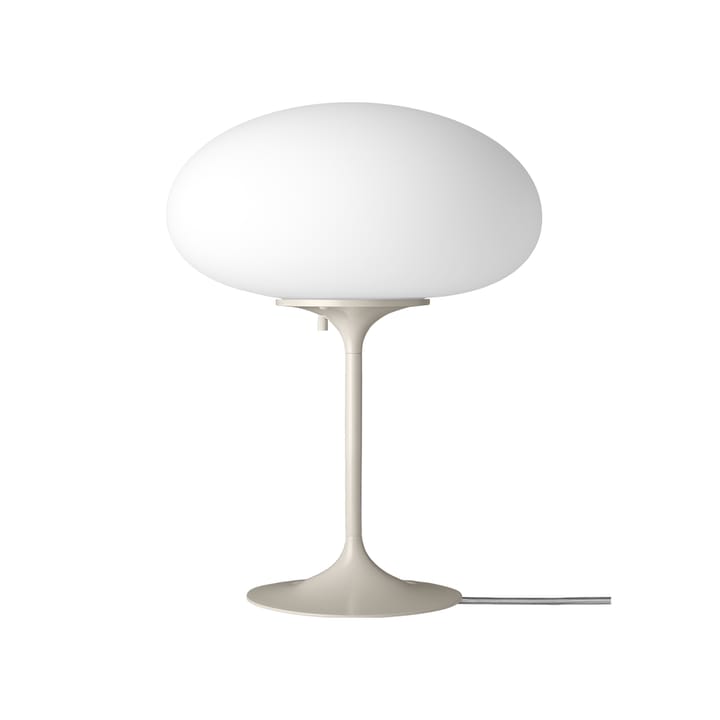 Lámpara de mesa Stemlite - Pebble grey, altura 42 cm - GUBI