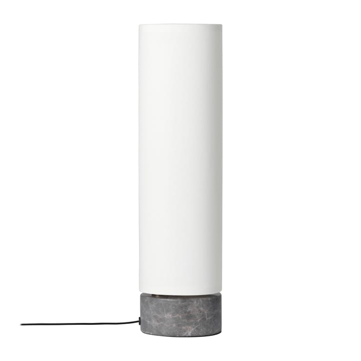 Lámpara de mesa Unbound, Blanco-mármol gris GUBI