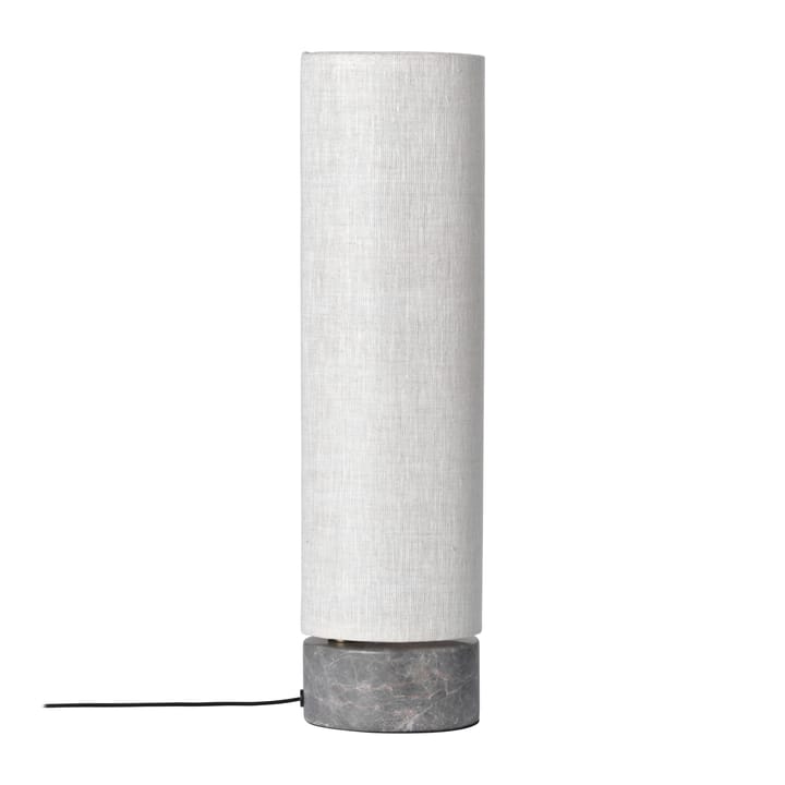Lámpara de mesa Unbound, Tejido-mármol gris GUBI