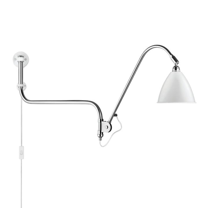 Lámpara de pared Bestlite BL10 - blanco mate-cromo - GUBI