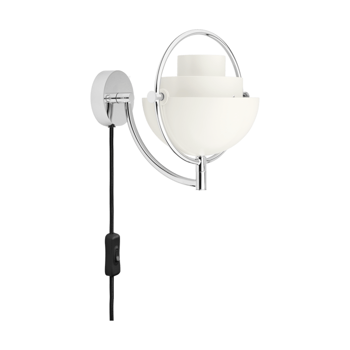 Lámpara de pared Multi-Lite, Blanco-cromo GUBI