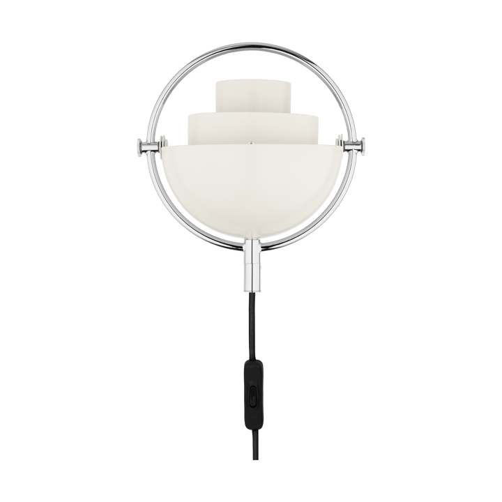 Lámpara de pared Multi-Lite, Blanco-cromo GUBI