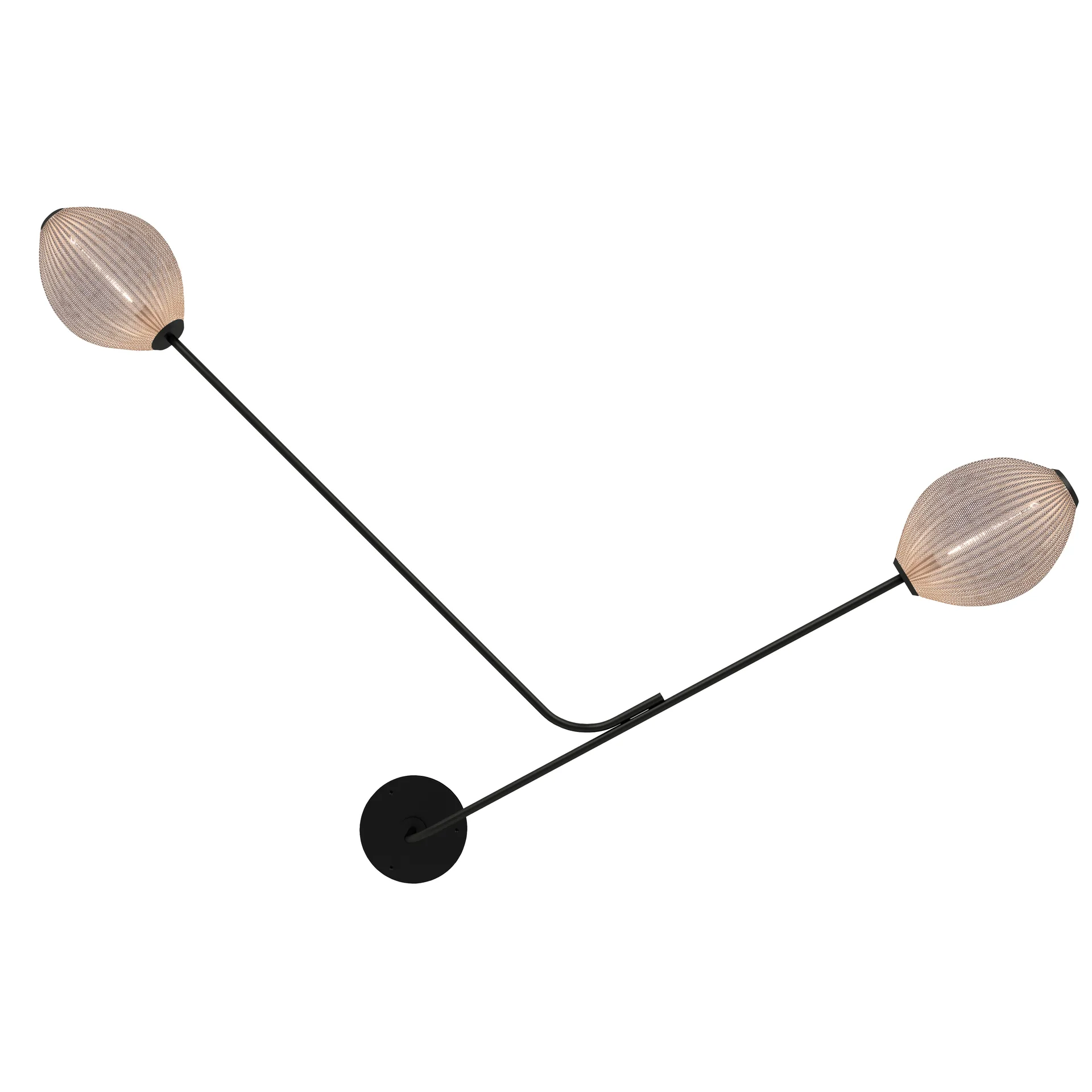 Lámpara de pared Satellite, Cream white-semi matt GUBI