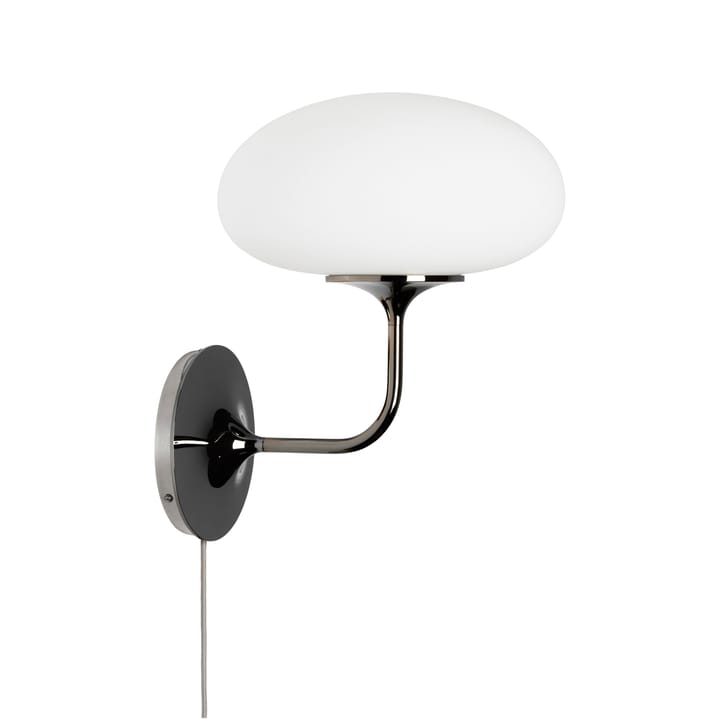 Lámpara de pared Stemlite, Cromo negro-vidrio escarchado GUBI