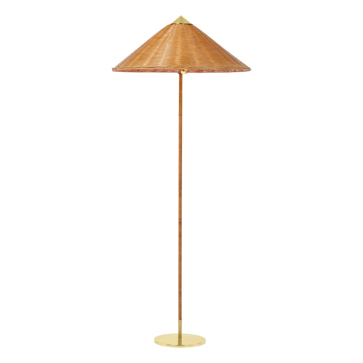 Lámpara de pie 9602 - latón-wicker willow - Gubi