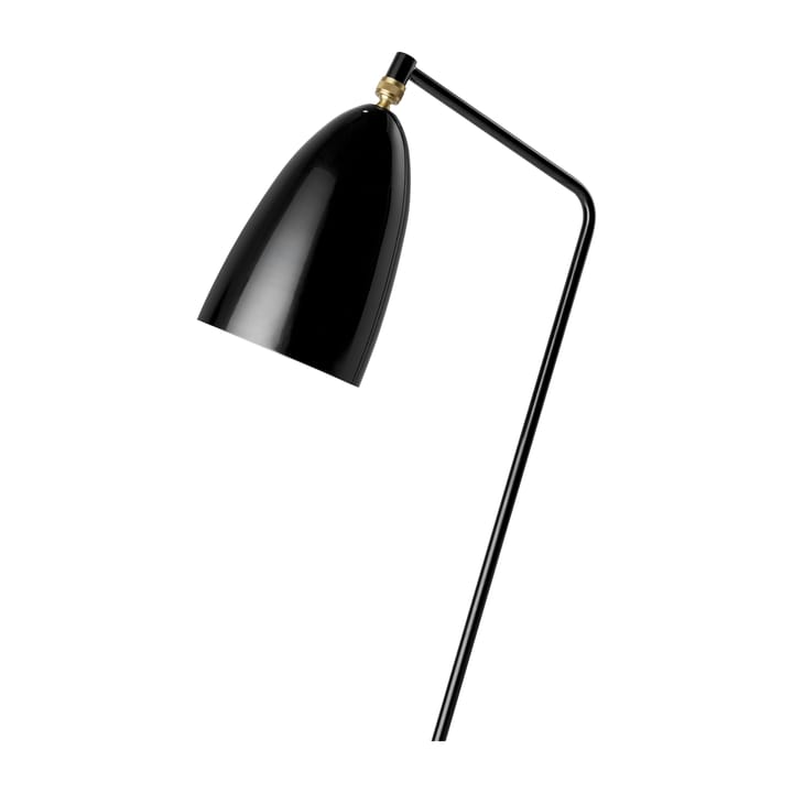 Lámpara de pie brillante Grasshopper , Negro GUBI