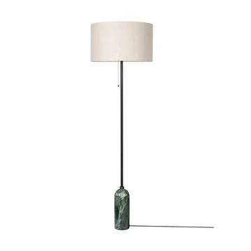 Lámpara de pie Gravity - Emerald marble-canvas - GUBI