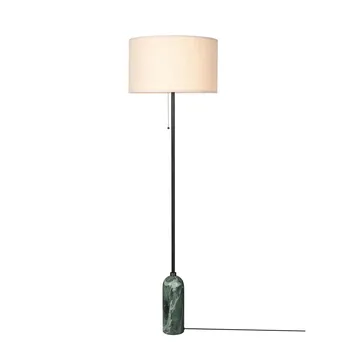 Lámpara de pie Gravity - Emerald marble-canvas - GUBI