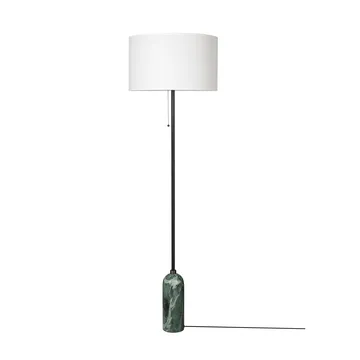 Lámpara de pie Gravity - Emerald marble-white - GUBI