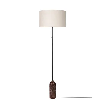 Lámpara de pie Gravity - Maroon marble-canvas - GUBI