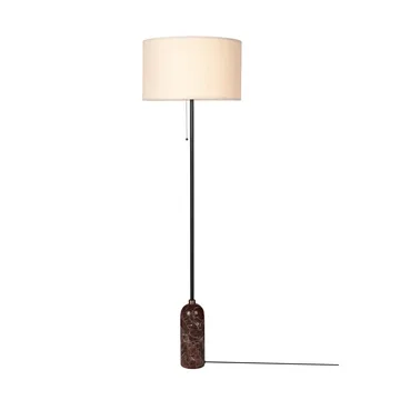 Lámpara de pie Gravity - Maroon marble-canvas - GUBI