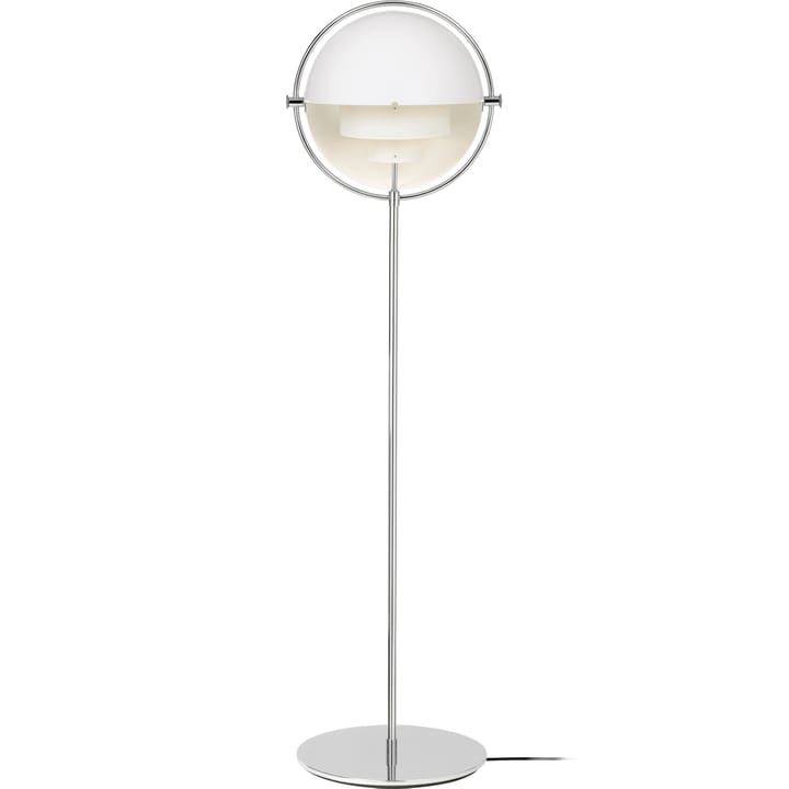 Lámpara de pie Multi-Lite , cromo-blanco GUBI