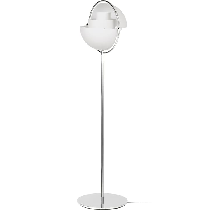 Lámpara de pie Multi-Lite  - cromo-blanco - GUBI