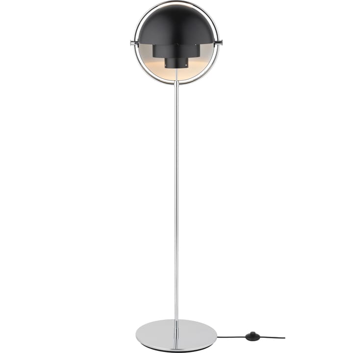 Lámpara de pie Multi-Lite , Negro-cromo GUBI