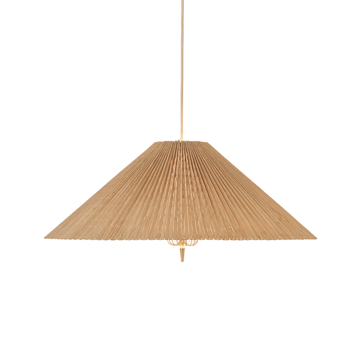 Lámpara de techo 1972 Ø60 cm - Bambú-latón - GUBI