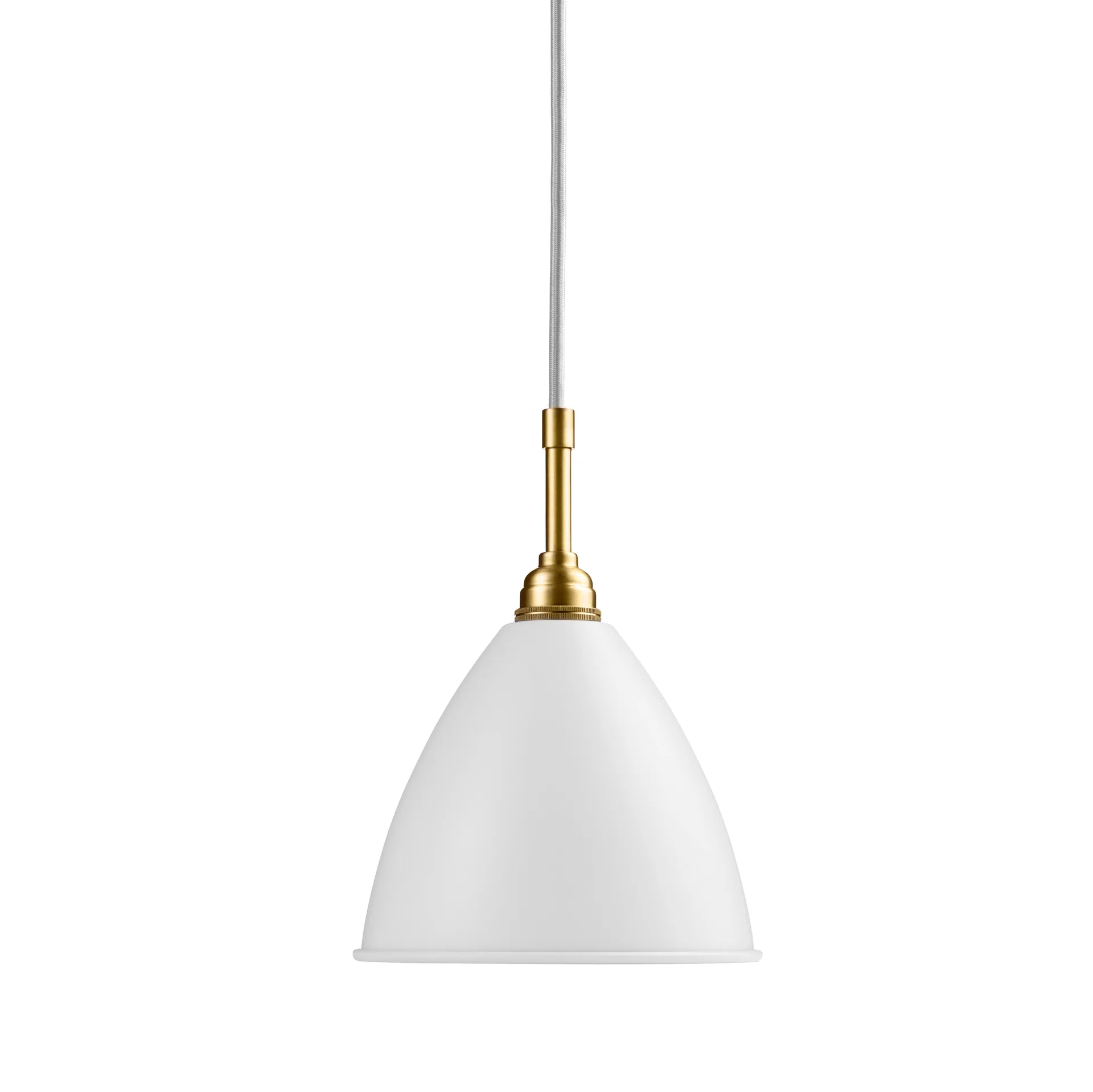 Lámpara de techo Bestlite BL9S, blanco mate-latón GUBI