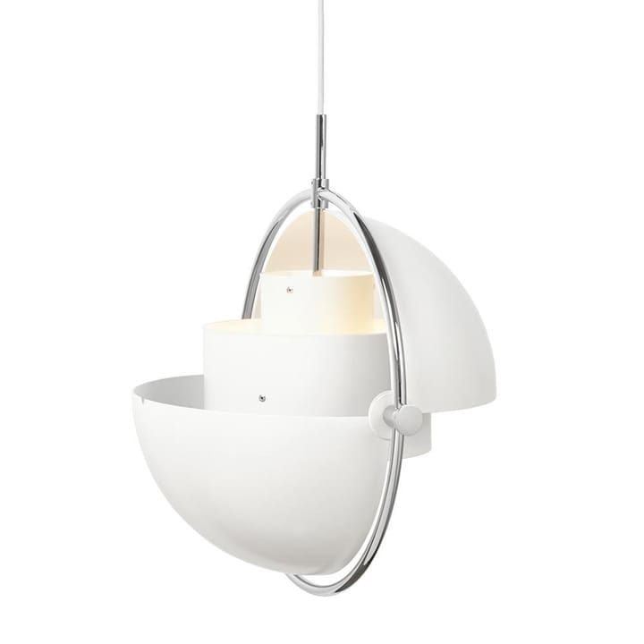 Lámpara de techo Multi-Lite, cromo-blanco GUBI
