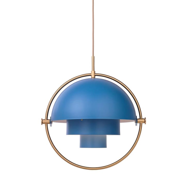 Lámpara de techo Multi-Lite - latón-azul - Gubi