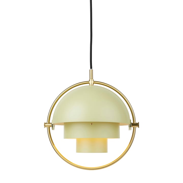 Lámpara de techo Multi-Lite small, Brass-desert sage GUBI