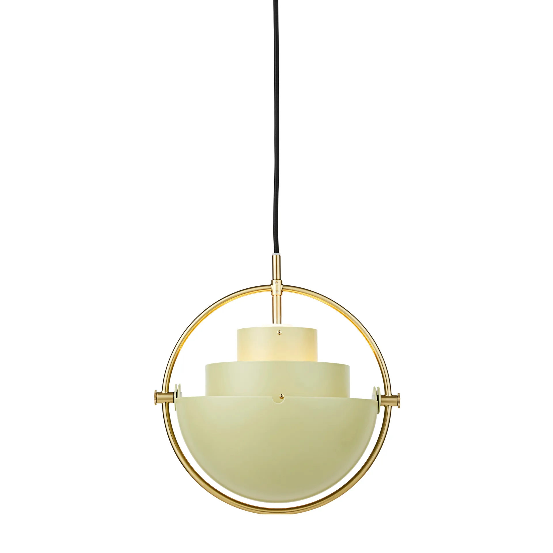 Lámpara de techo Multi-Lite small, Brass-desert sage GUBI