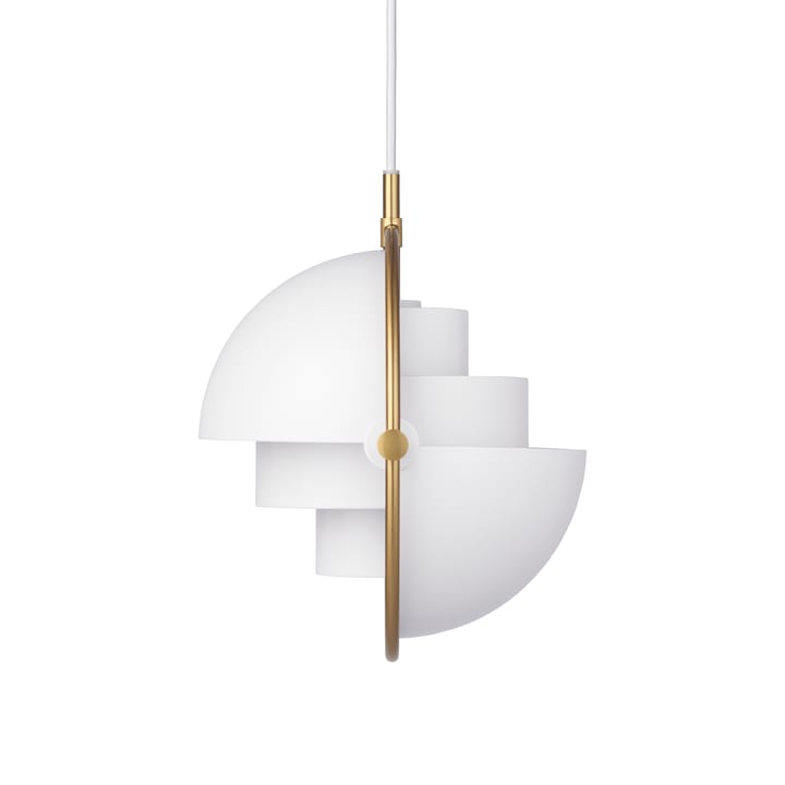 Lámpara de techo Multi-Lite small, latón-blanco GUBI