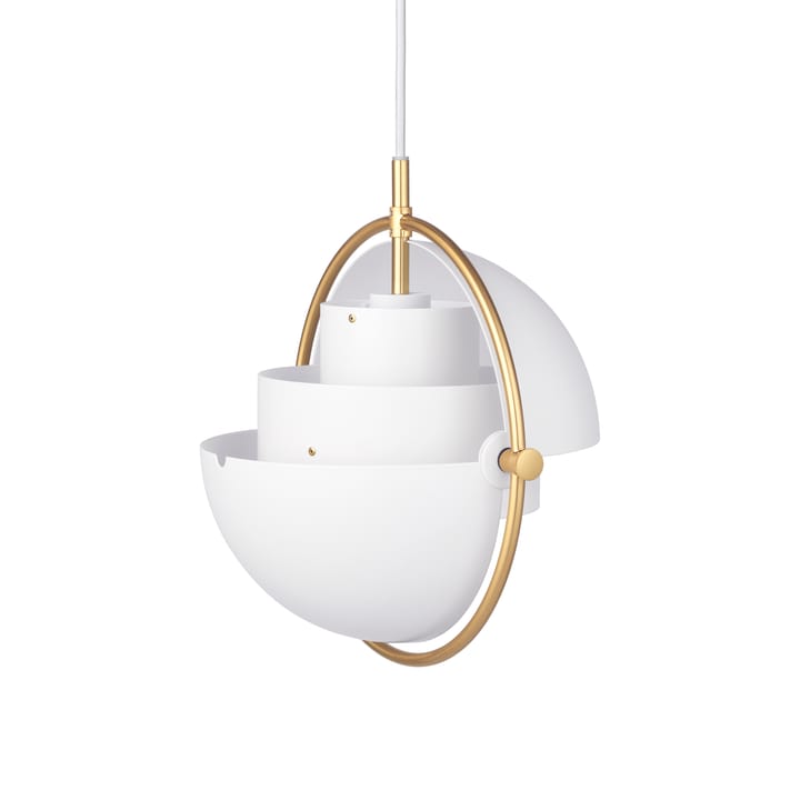Lámpara de techo Multi-Lite small, latón-blanco GUBI