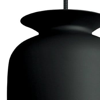 Lámpara de techo Ronde S, Charcoal black (negro) GUBI