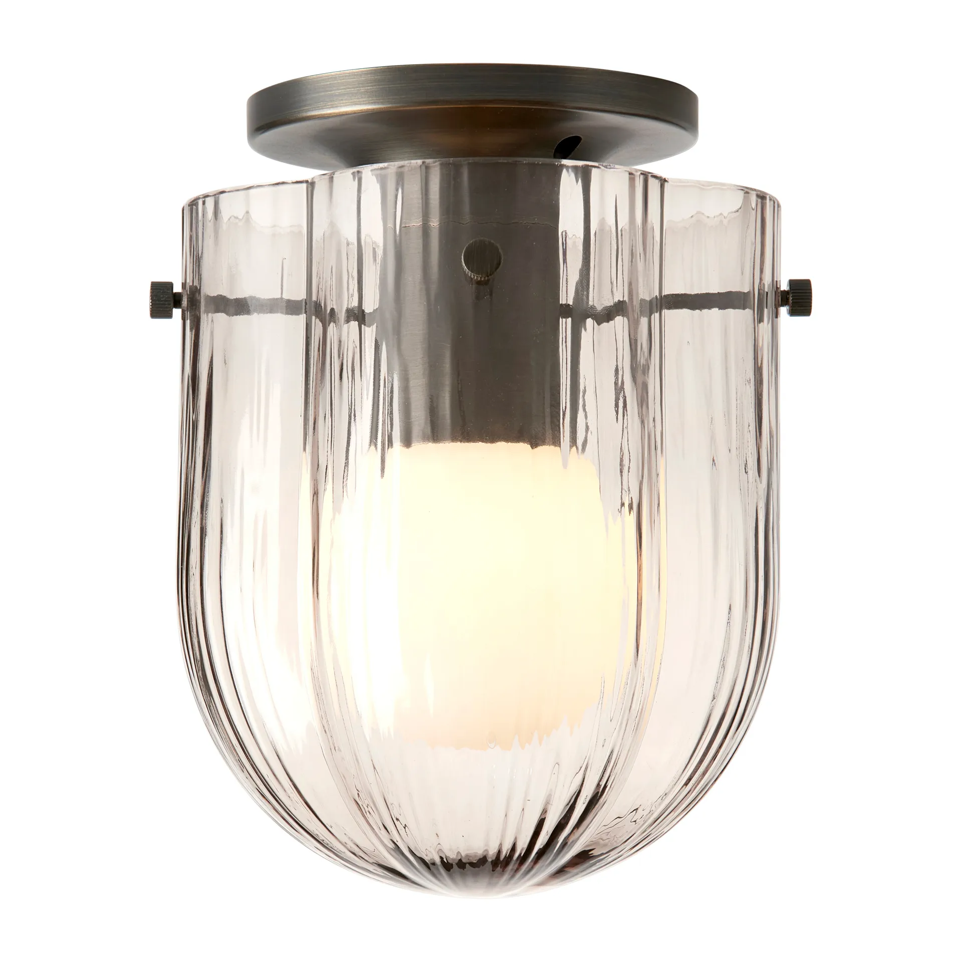 Lámpara de techo Seine Ø17,2 cm, Brass-humo GUBI