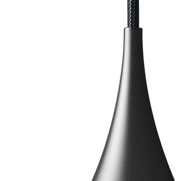 Lámpara de techo Semi Ø 30cm, Black semi matt GUBI