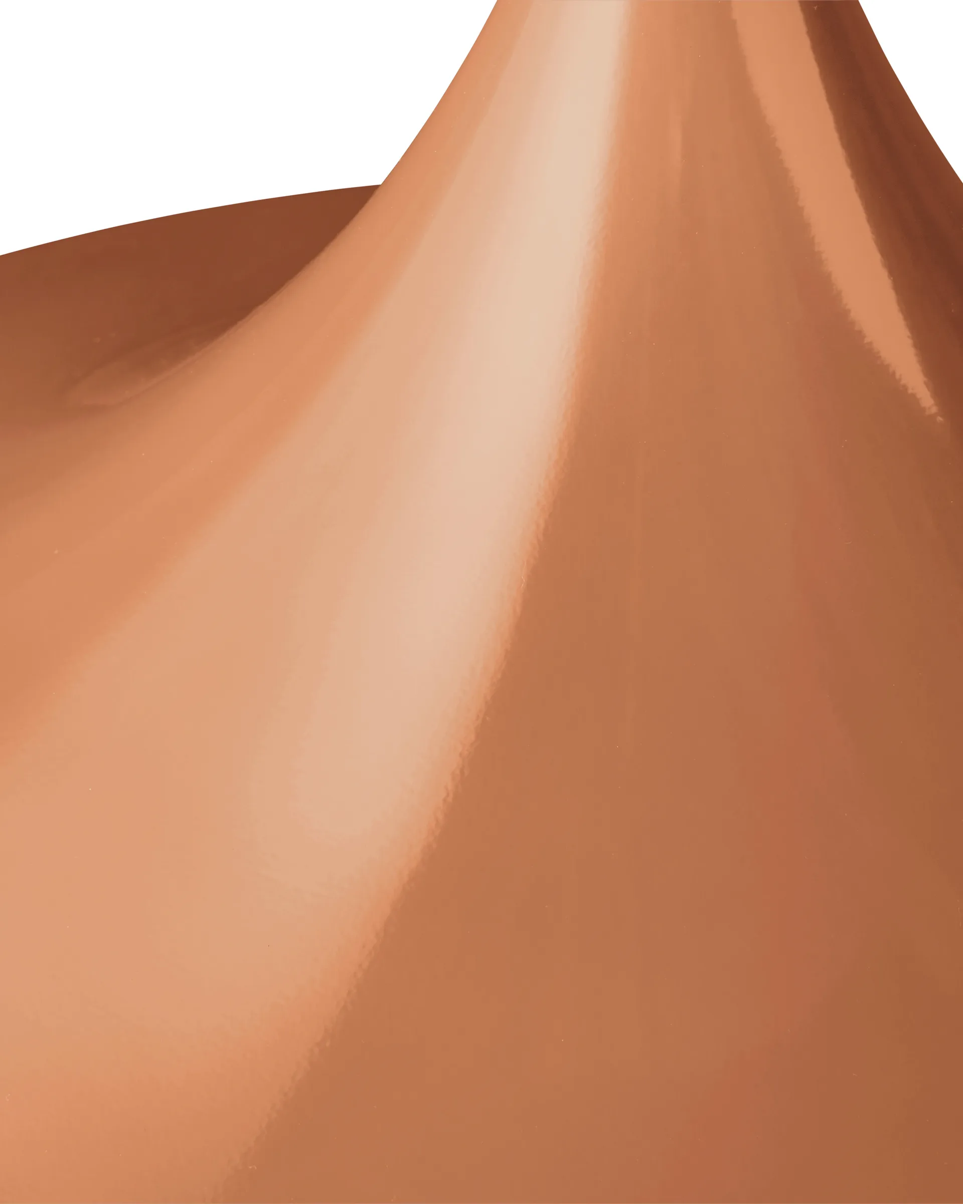 Lámpara de techo Semi Ø 47cm, Roasted pumpkin glossy GUBI