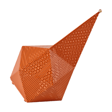 Lámpara portátil Bagdad - International orange - GUBI