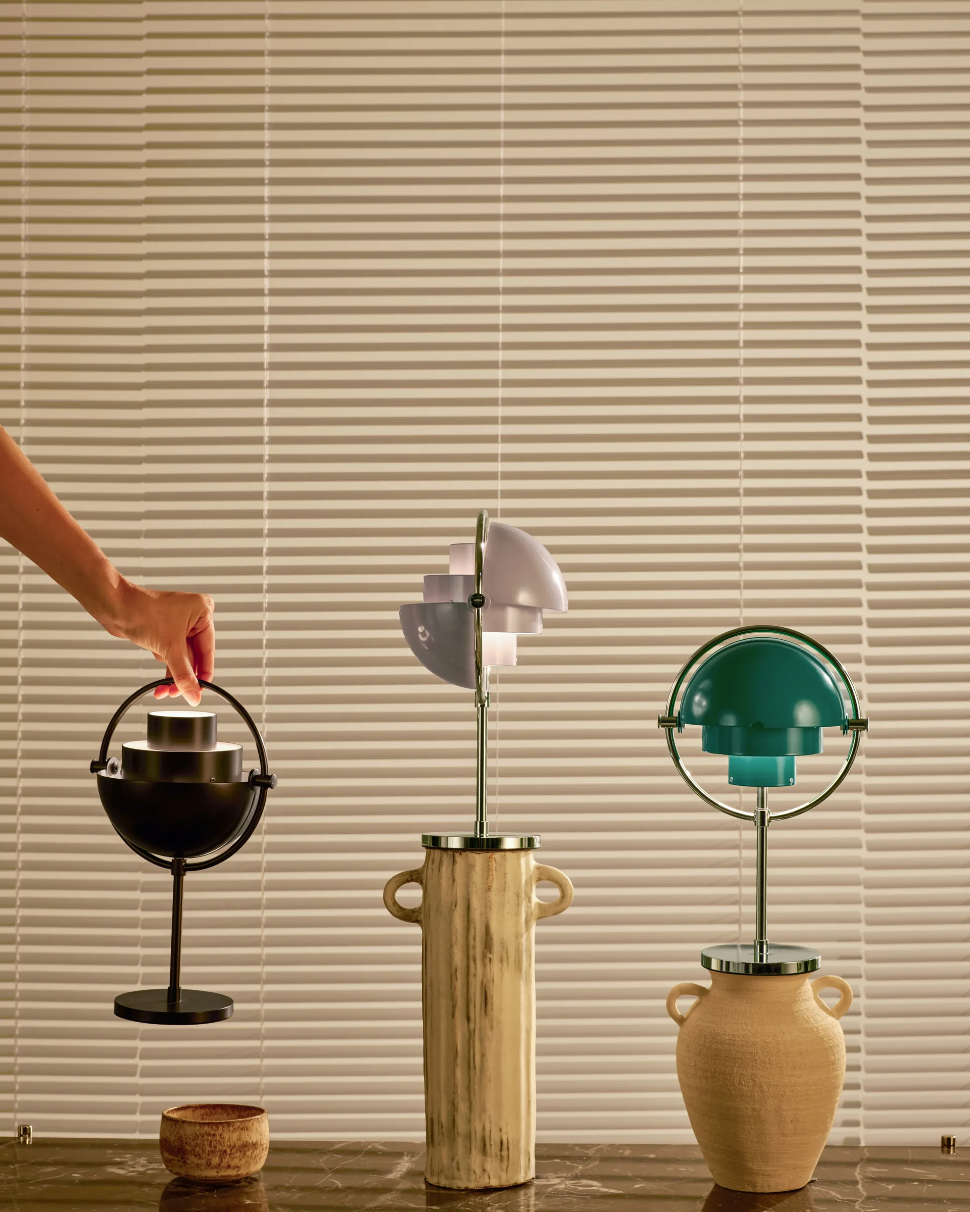 Lámpara portátil Multi-Lite, Teal green GUBI