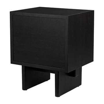 Mesa auxiliar Private 40x50 cm - Marrón-roble teñido de negro - GUBI
