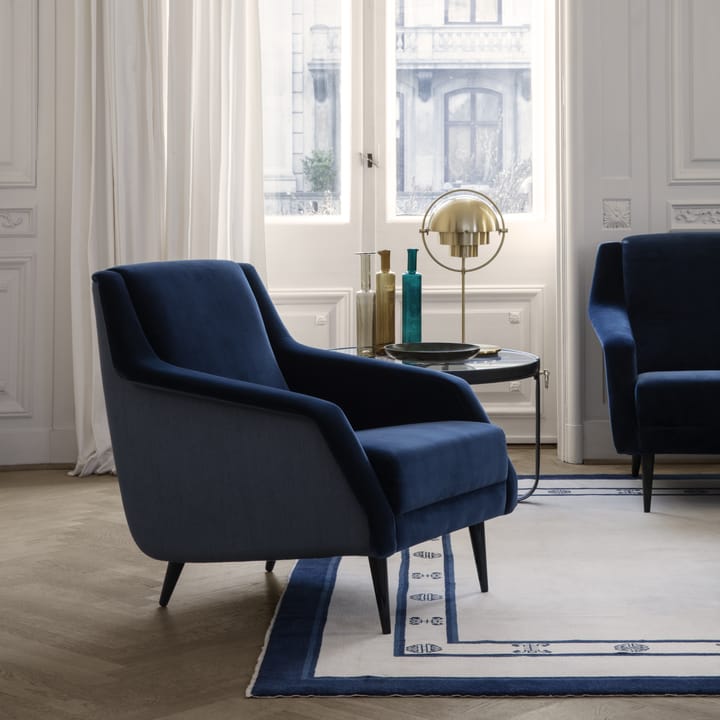 Mesa de centro Adnet Ø100 cm, Negro GUBI
