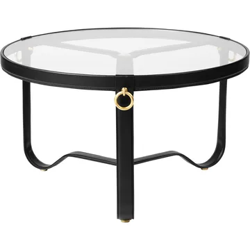 Mesa de centro Adnet Ø70 cm - negro - GUBI