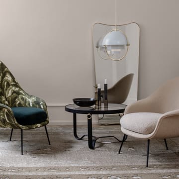 Mesa de centro Adnet Ø70 cm - negro - GUBI