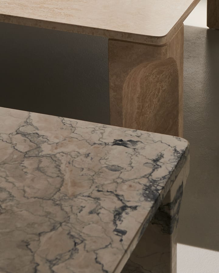 Mesa de centro Doric 80x140 cm, Electric grey GUBI