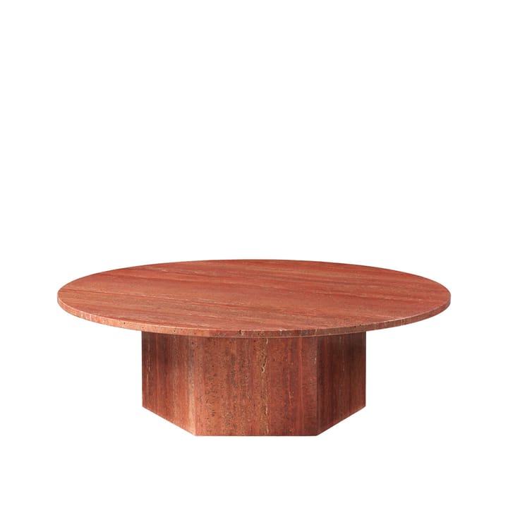 Mesa de centro Epic - Red, Ø110 - GUBI