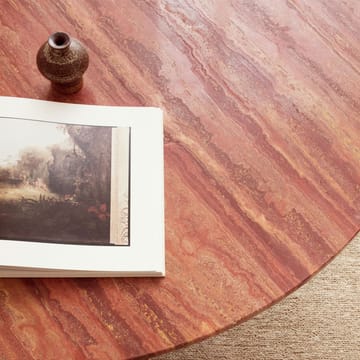 Mesa de centro Epic - Red, Ø110 - GUBI