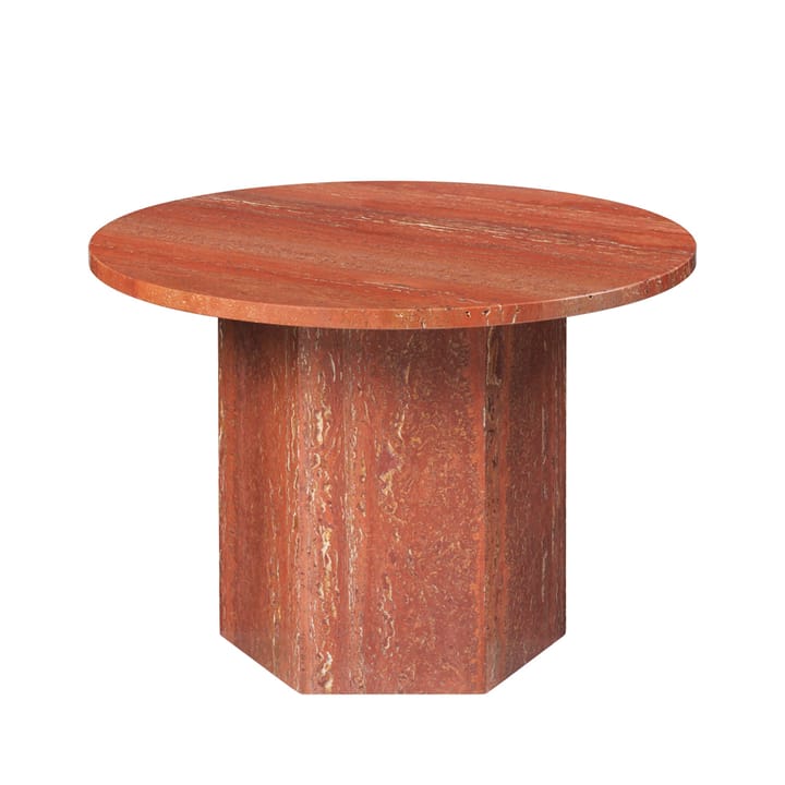 Mesa de centro Epic - Red, Ø60 - GUBI