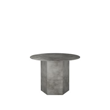 Mesa de centro Epic Steel - Misty grey, Ø60cm - GUBI