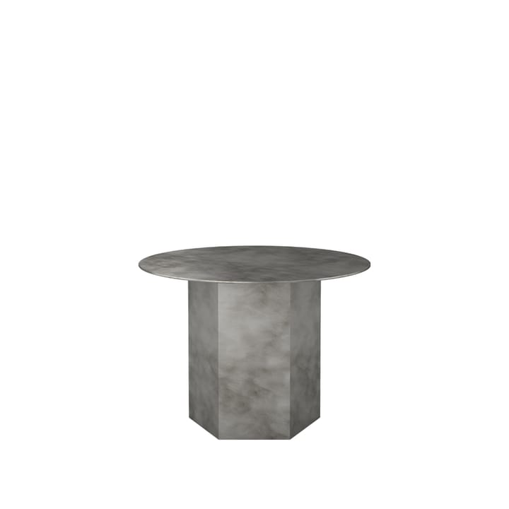 Mesa de centro Epic Steel - Misty grey, ø60cm - GUBI